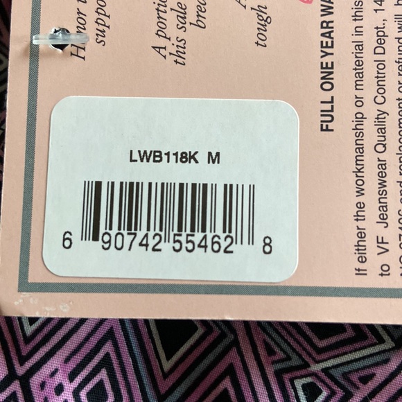 NWT Wrangler L/S Shirt Medium - Picture 7 of 7